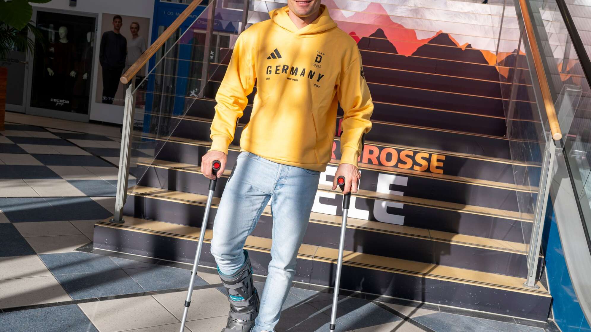 Olympia Einkleidung Sportler