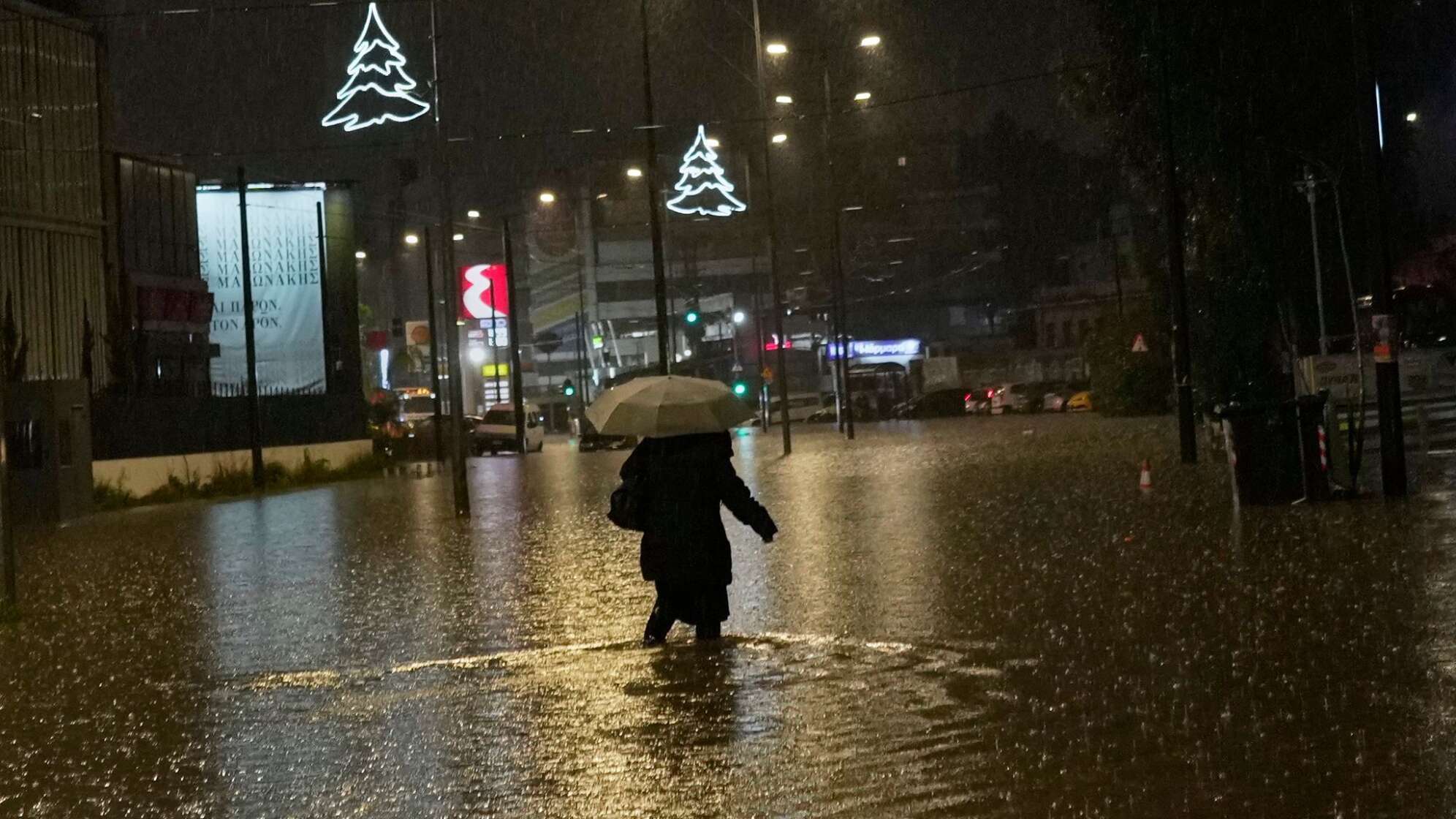 Unwetter in Griechenland
