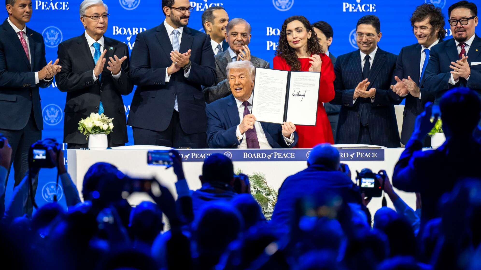 Gründungstreffen für Trumps «Friedensrat»