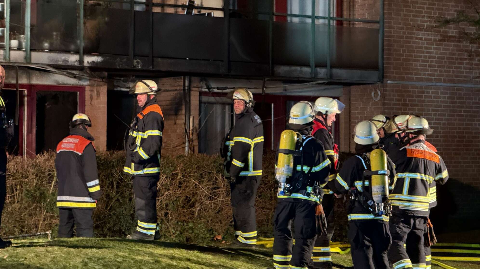 Ein Toter bei Brand in Hamburger Pflegeheim