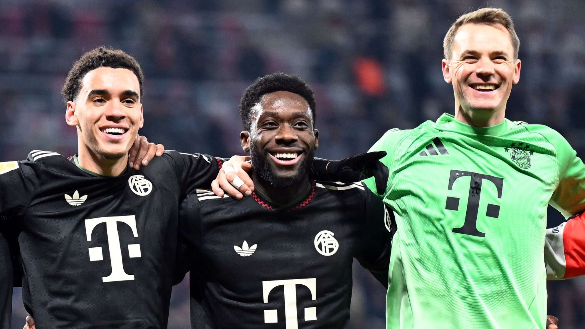 Jamal Musiala und Alphonso Davies