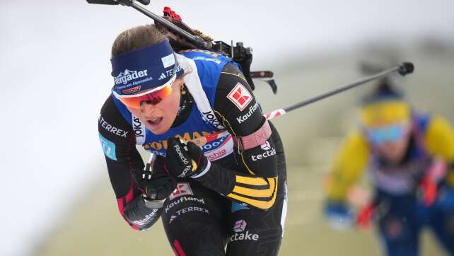 Sieg futsch: Deutsches Biathlon-Duo disqualifiziert