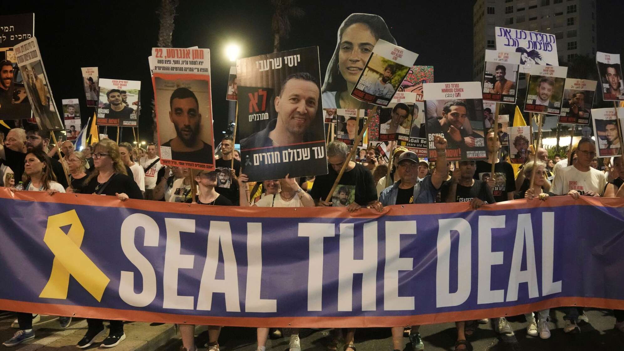 Nahostkonflikt - Demonstration in Tel Aviv