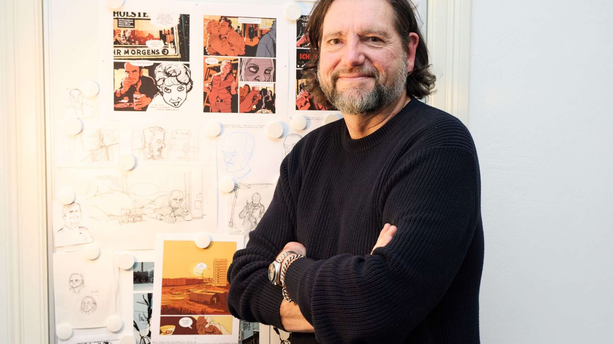 Comic-Release-Umtrunk mit Strunk und Arndt