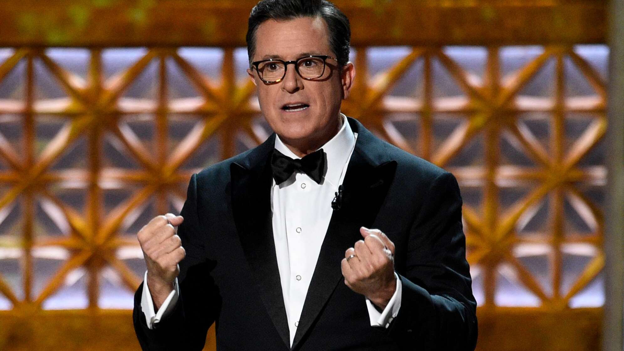 US-Moderator Stephen Colbert