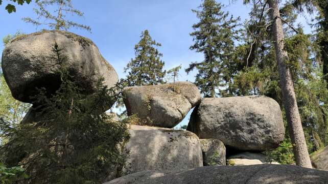 Granitstein und Goethe - Luisenburg ist Naturmonument