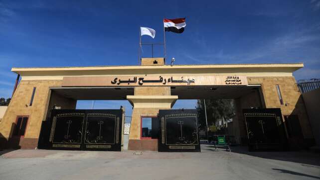 Israel: Rafah-Übergang wird am Sonntag begrenzt öffnen