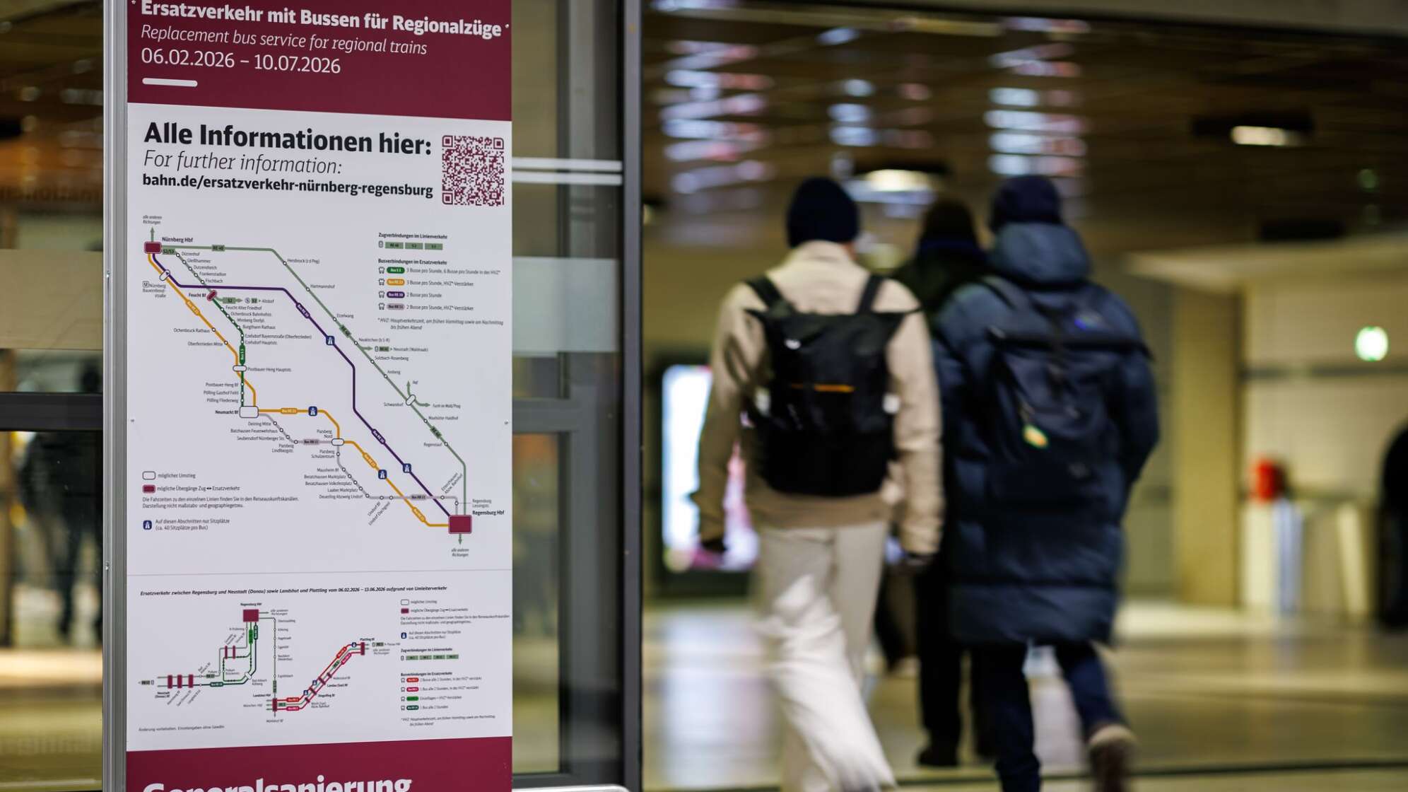 Sanierung der Bahnstrecke Nürnberg - Regensburg