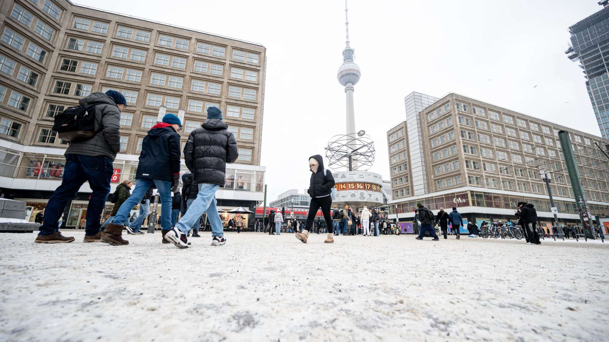 Winterwetter in Berlin