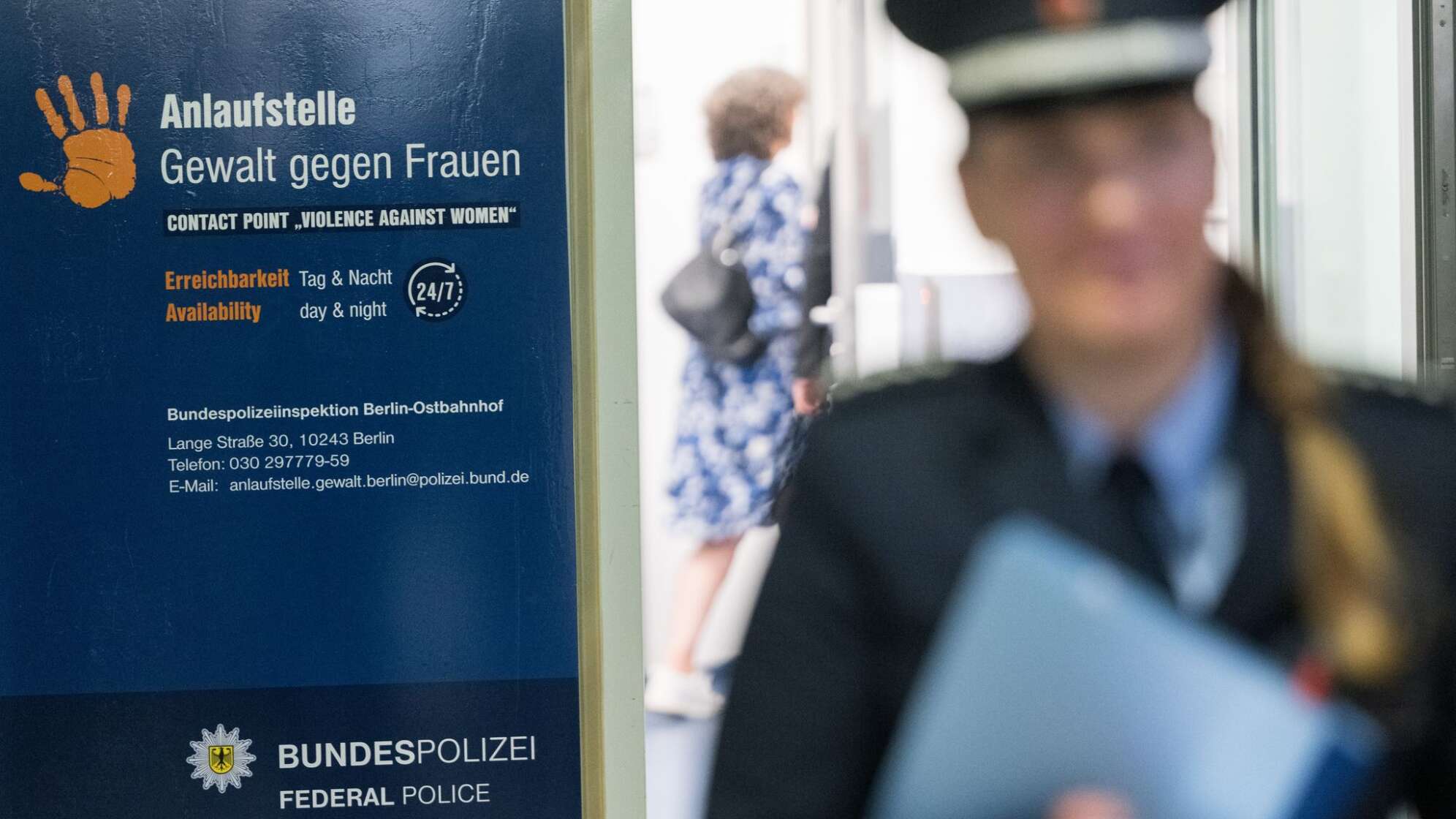 Anlaufstelle der Bundespolizei Gewalt gegen Frauen