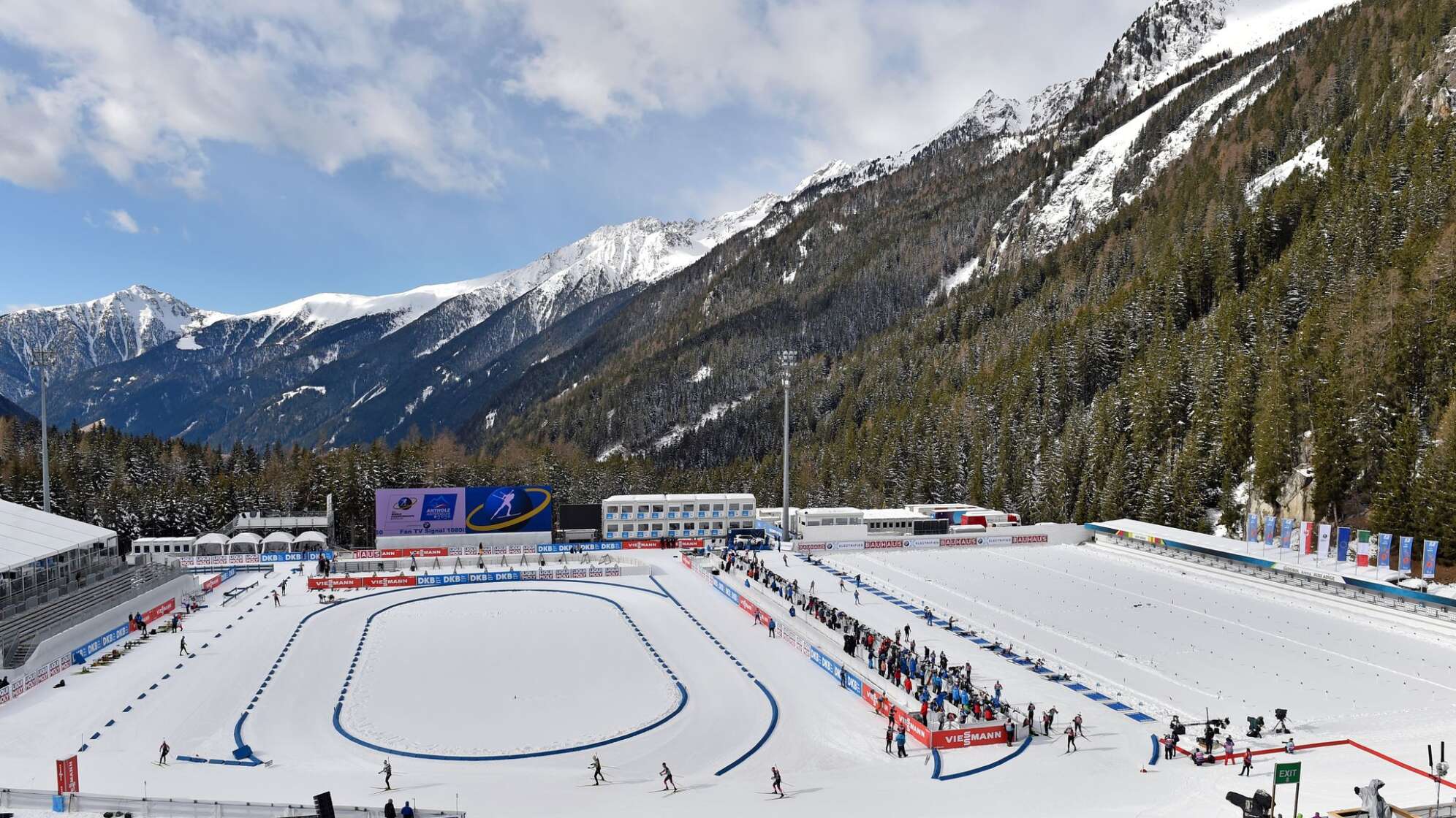 Biathlon-Stadion in Antholz
