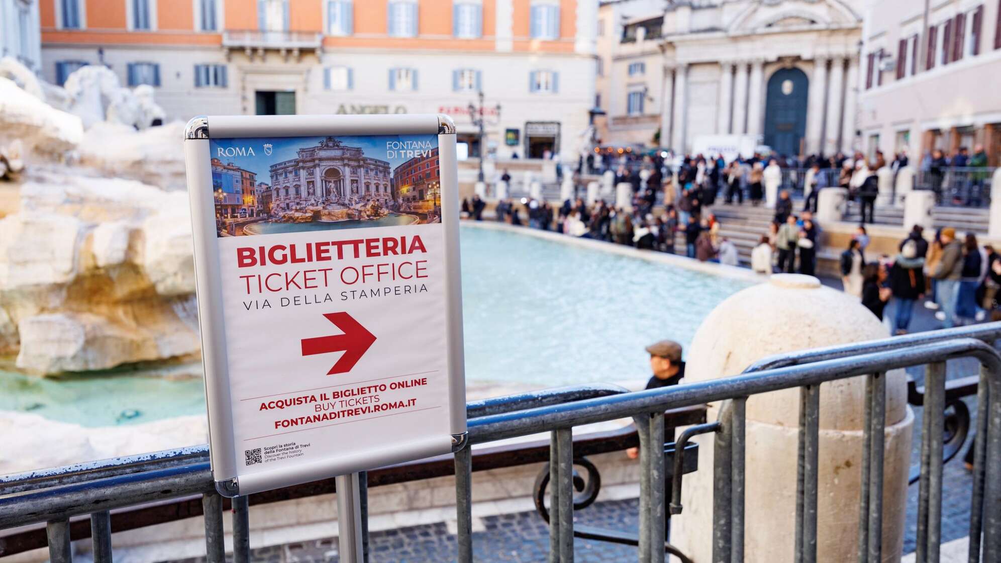 Touristen müssen Eintritt für Trevi-Brunnen zahlen