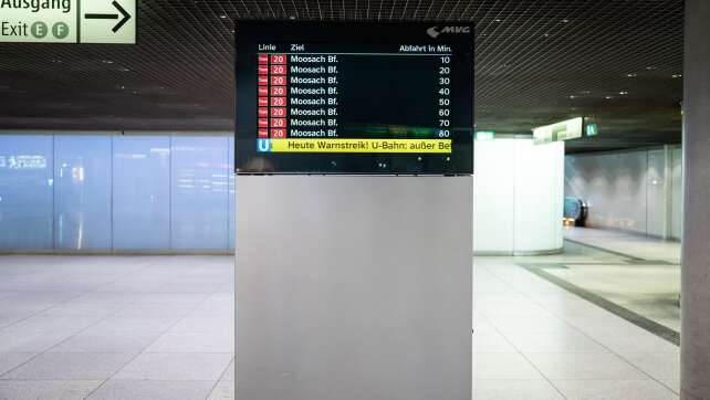 Verdi bestreikt Nahverkehr - weitere Aktionen in Aussicht