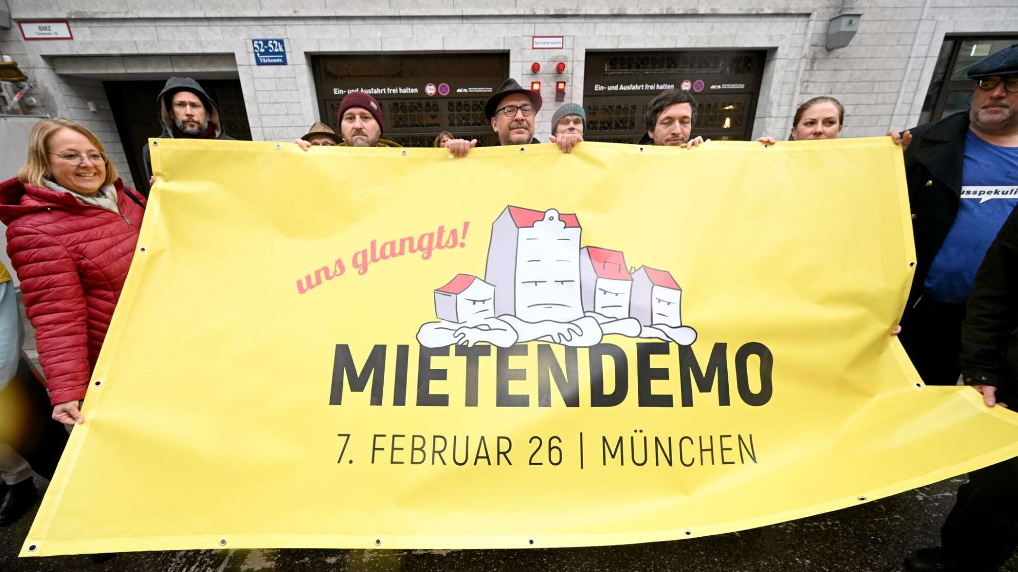 Pressekonferenz zur geplanten "Mietendemo" im Februar 2026