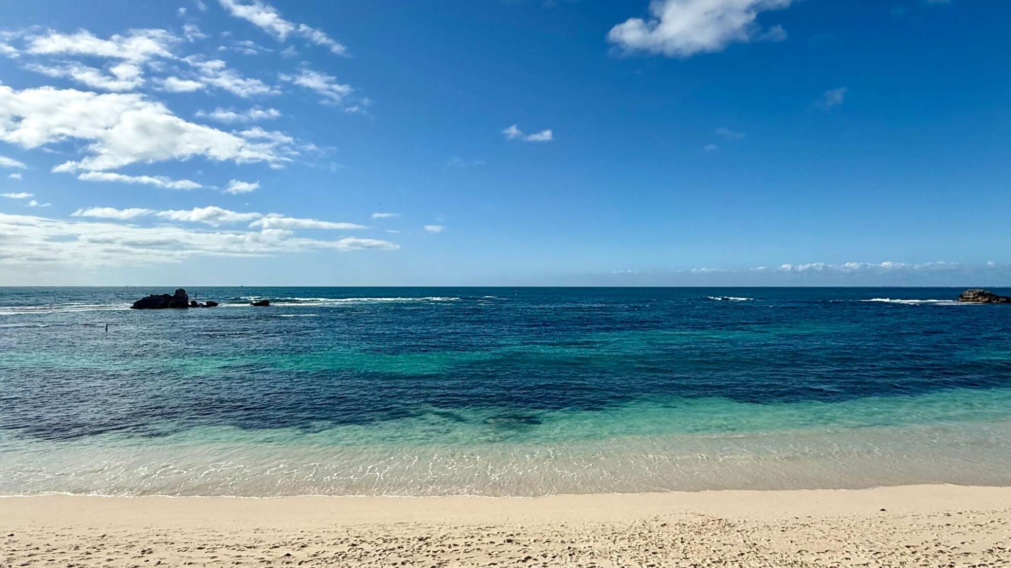 Strand auf Rottnest Island in Westaustralien