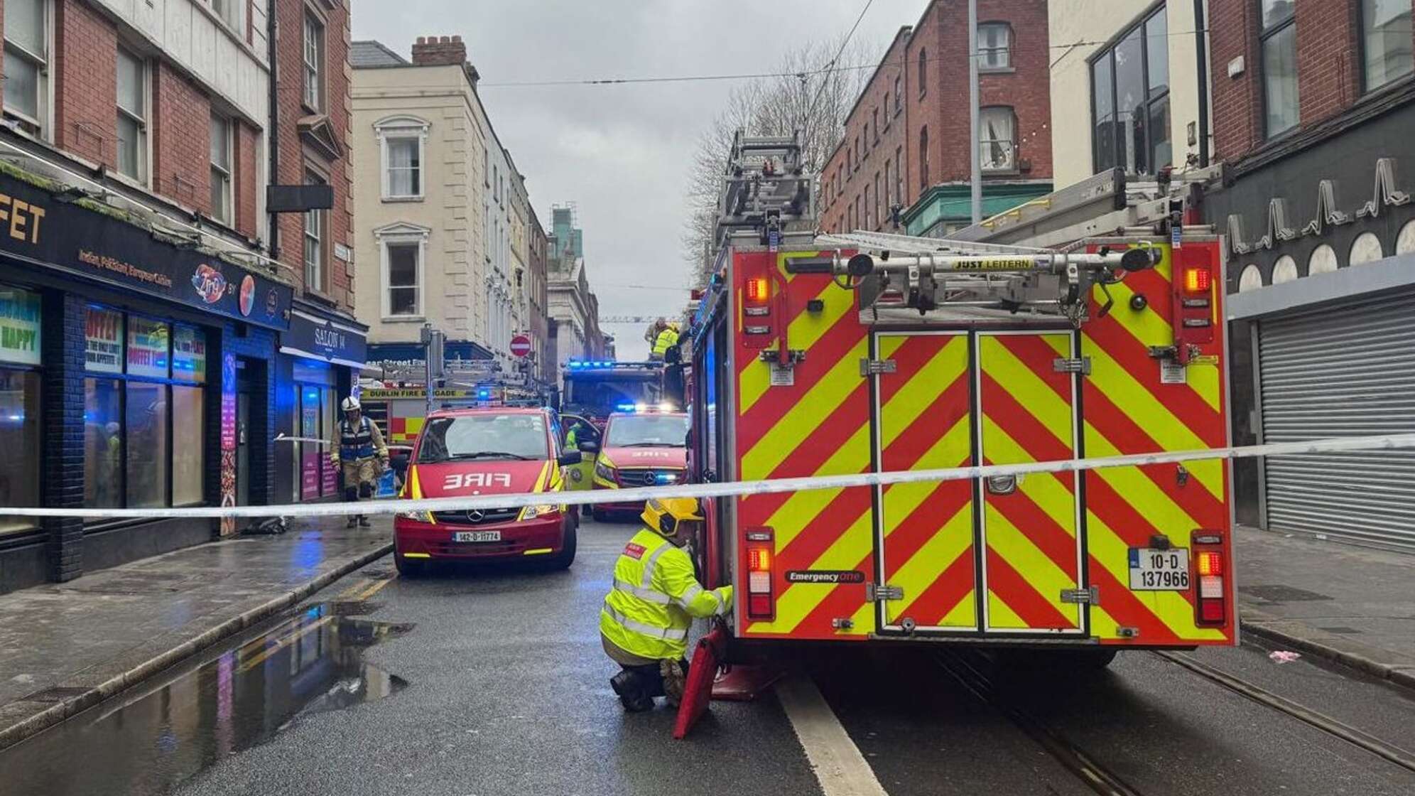 Busunglück in Dublin