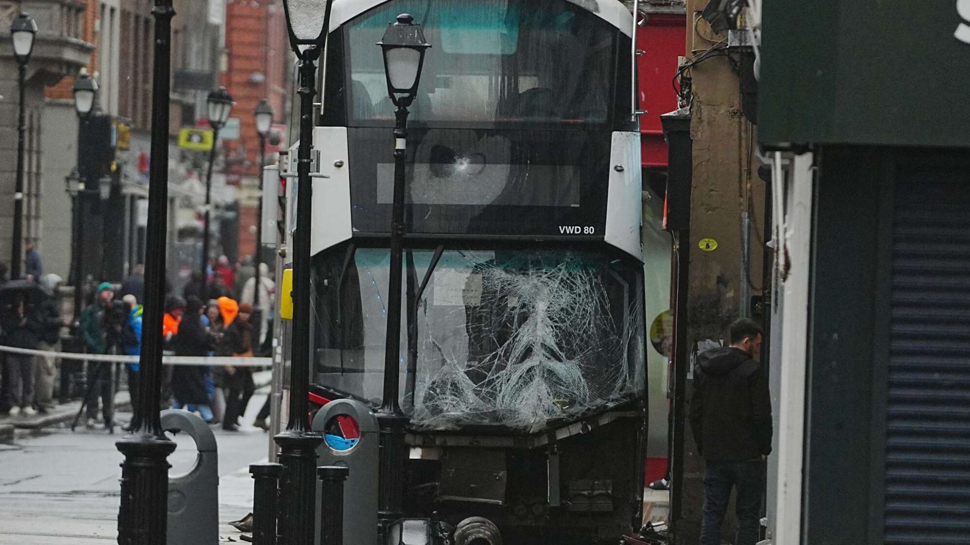 Busunglück in Dublin