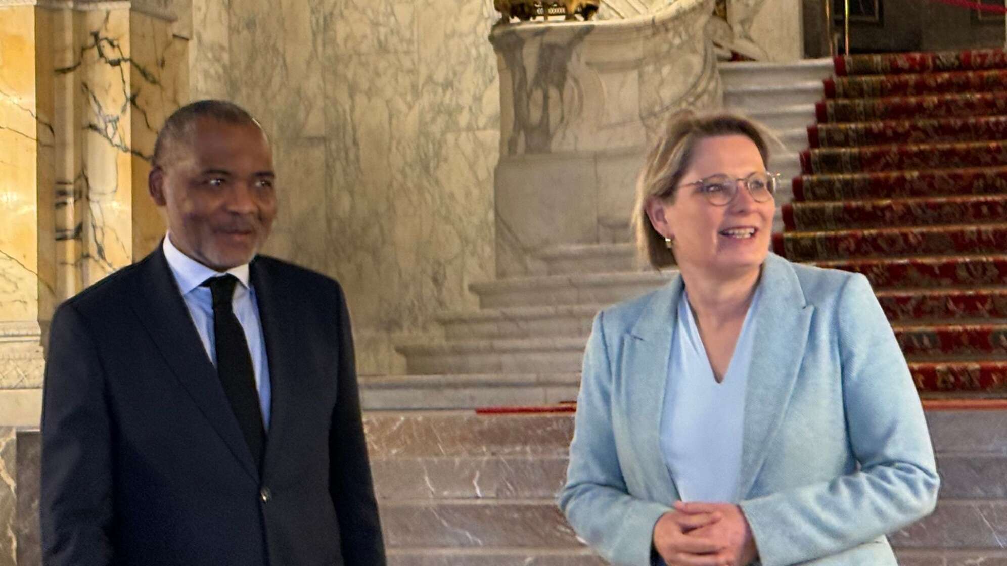 Bundesjustizministerin Hubig in Den Haag