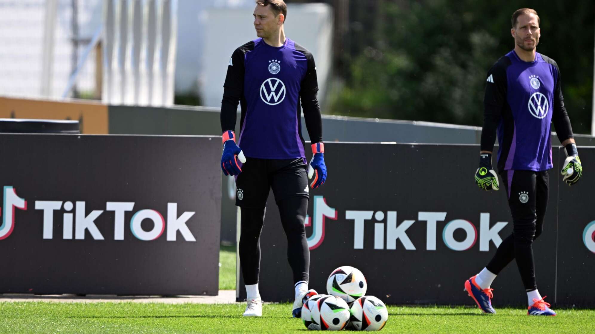 Nationalmannschaft in Herzogenaurach - Training