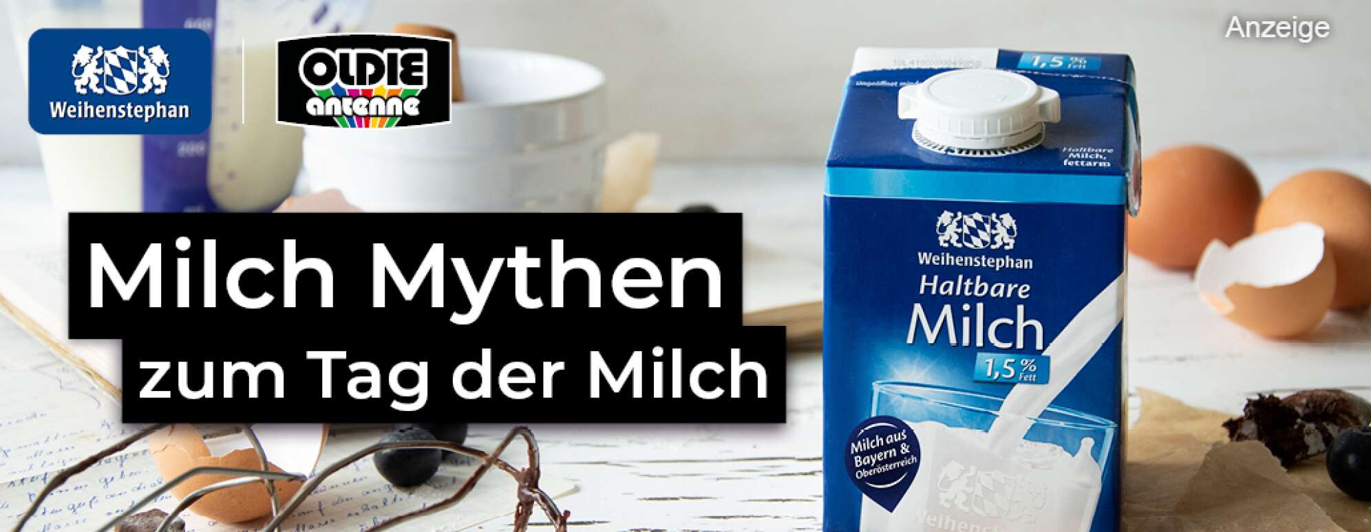 Milch Mythen zum Tag der Milch / Oldie ANTENNE