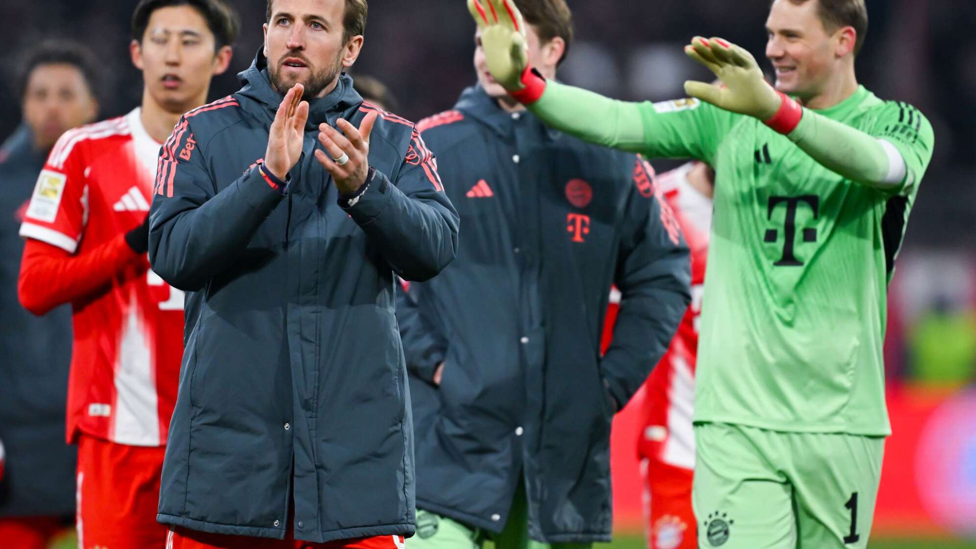 Harry Kane und Manuel Neuer