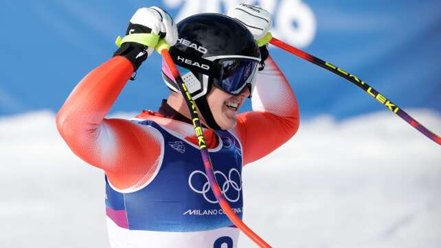 Erstes Gold bei Italien-Spielen: Von Allmen gewinnt Abfahrt