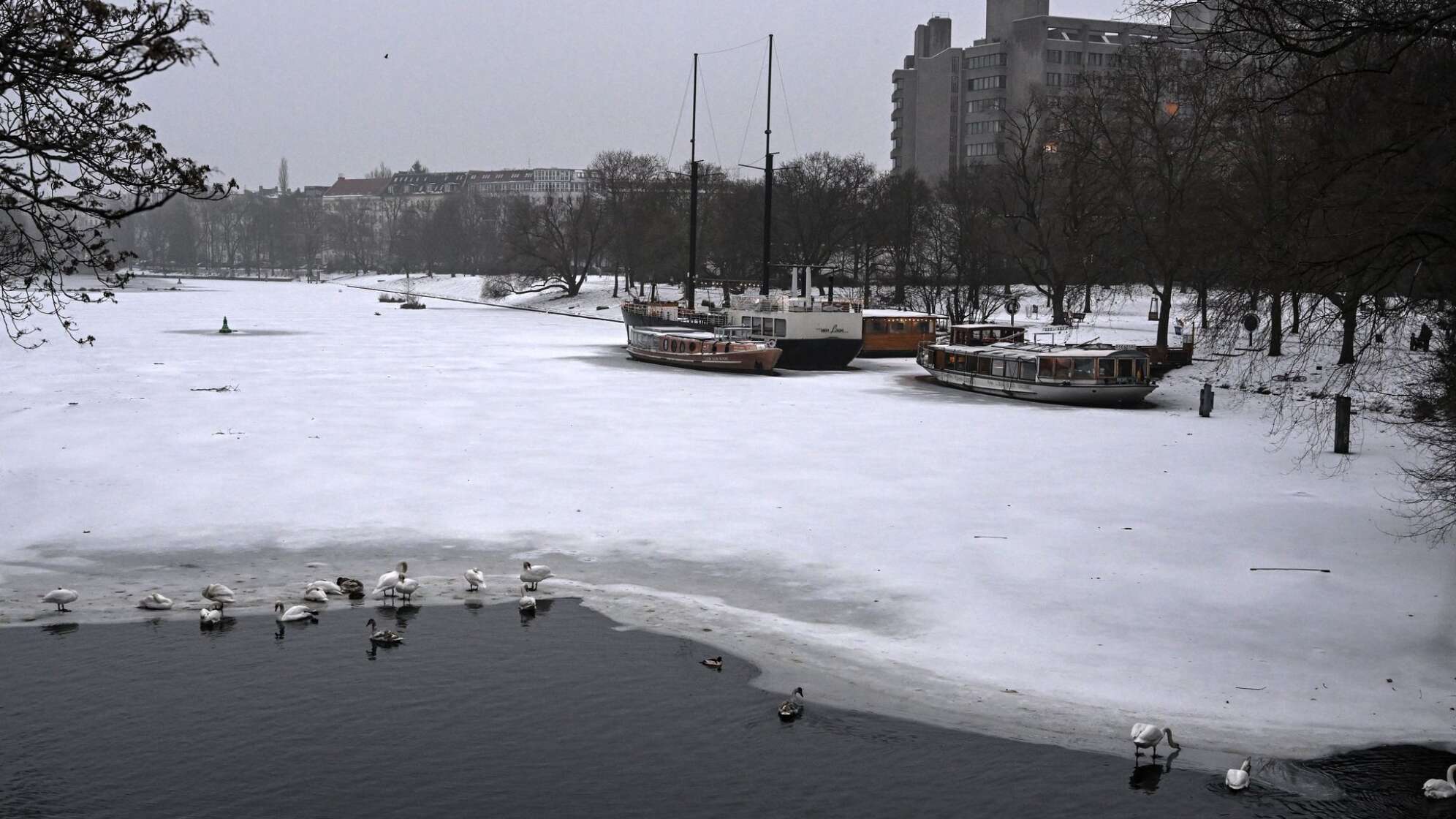 Winterwetter in Berlin