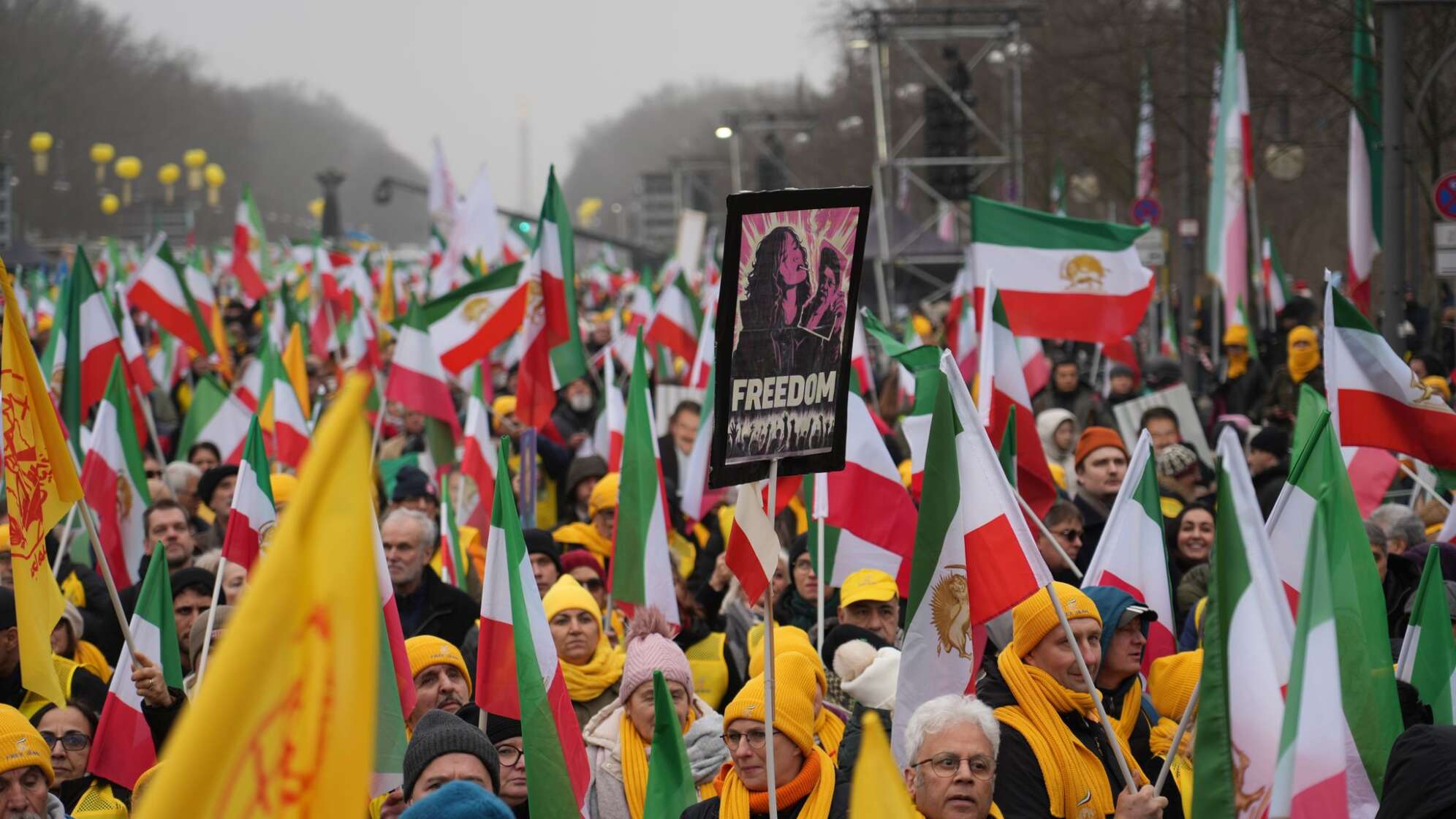 Demonstration für Freiheit im Iran