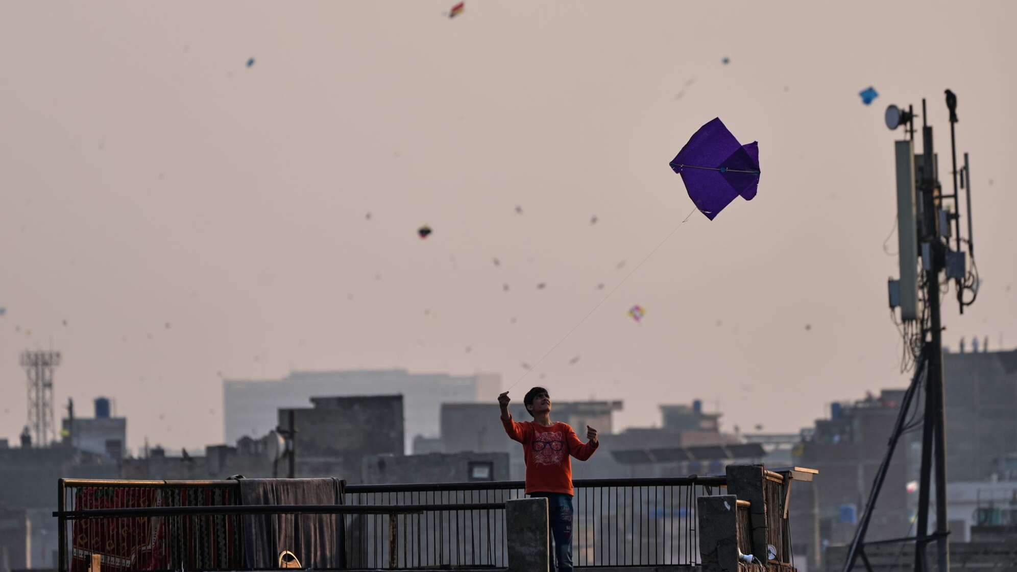 Drachenflug-Fest in Lahore