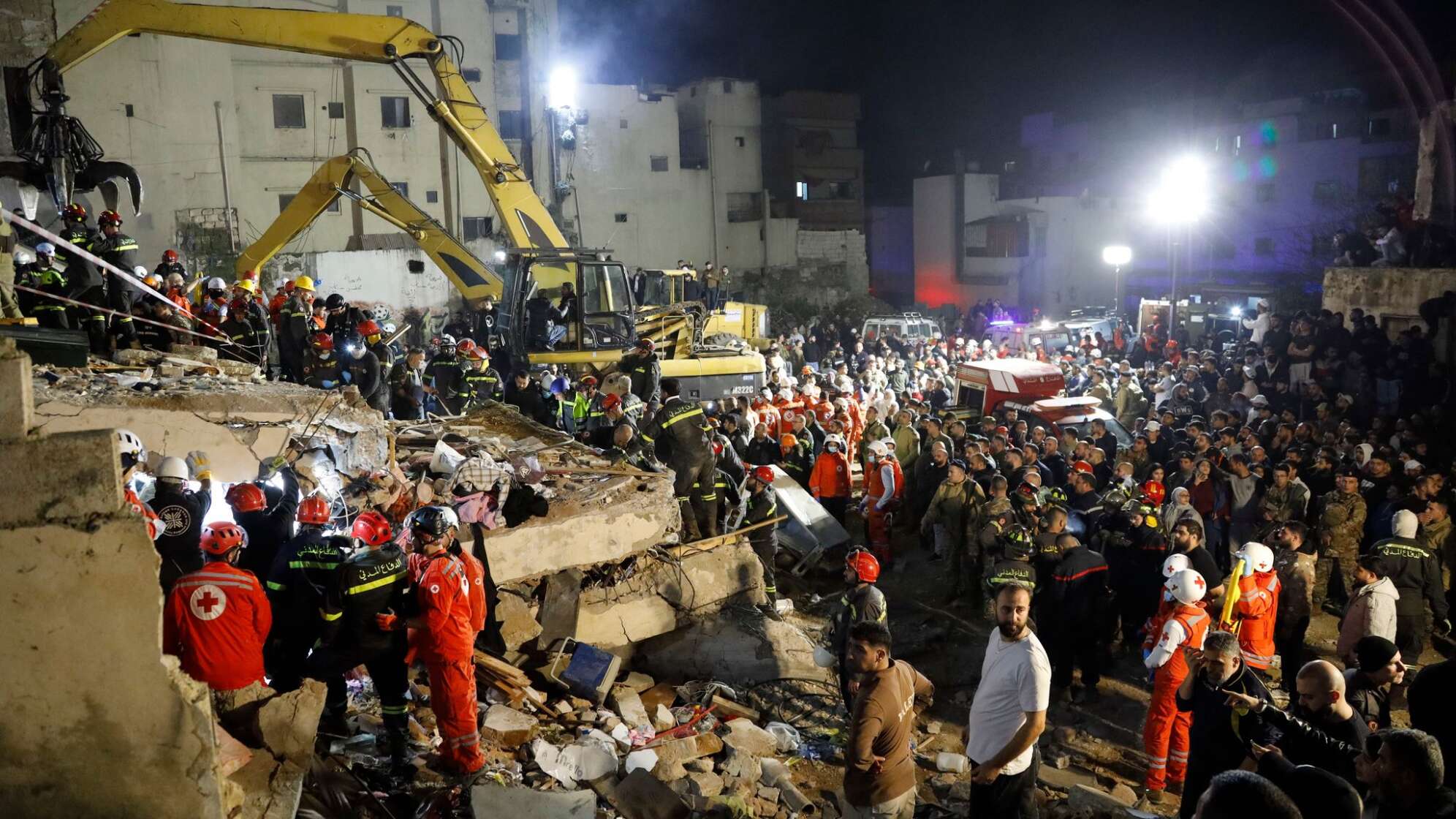 Wohnhaus im Libanon eingestürzt