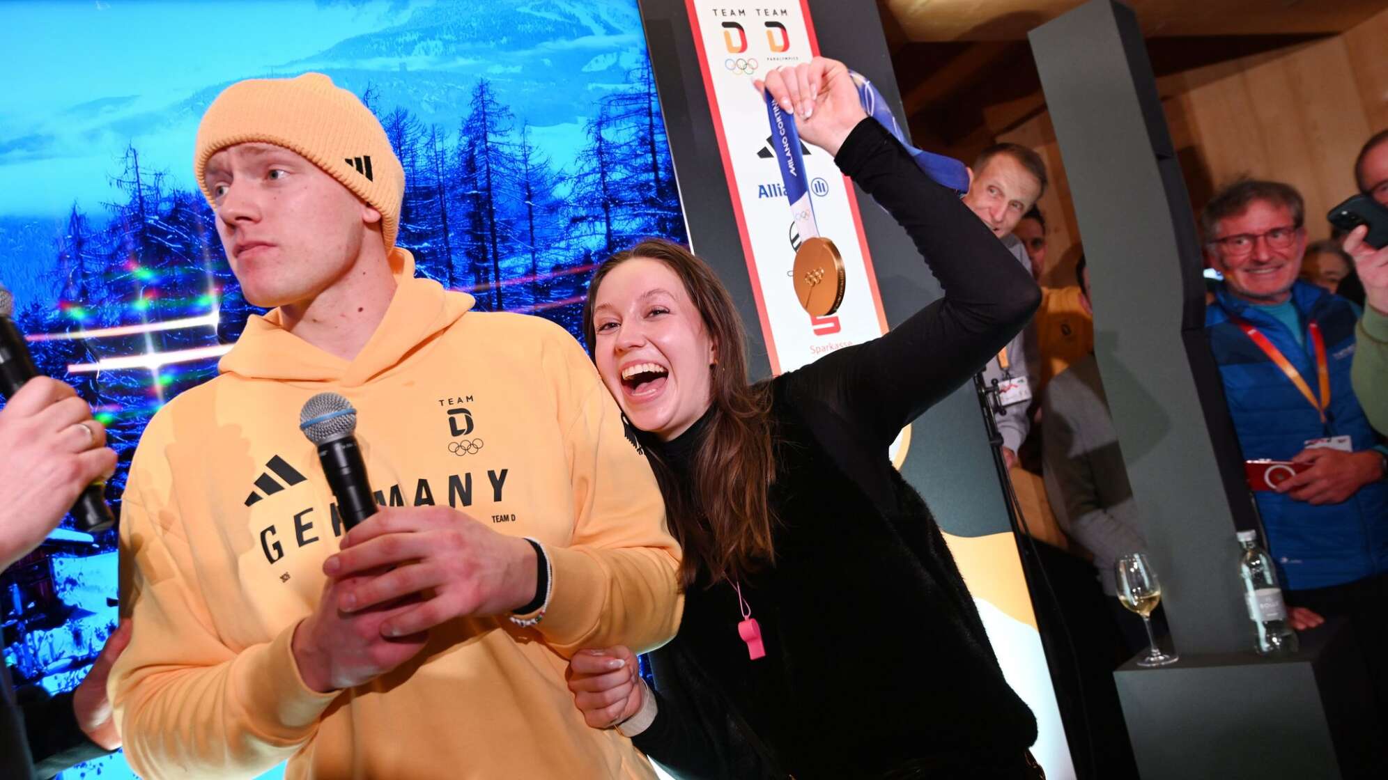 Max Langenhan und Freundin Susi