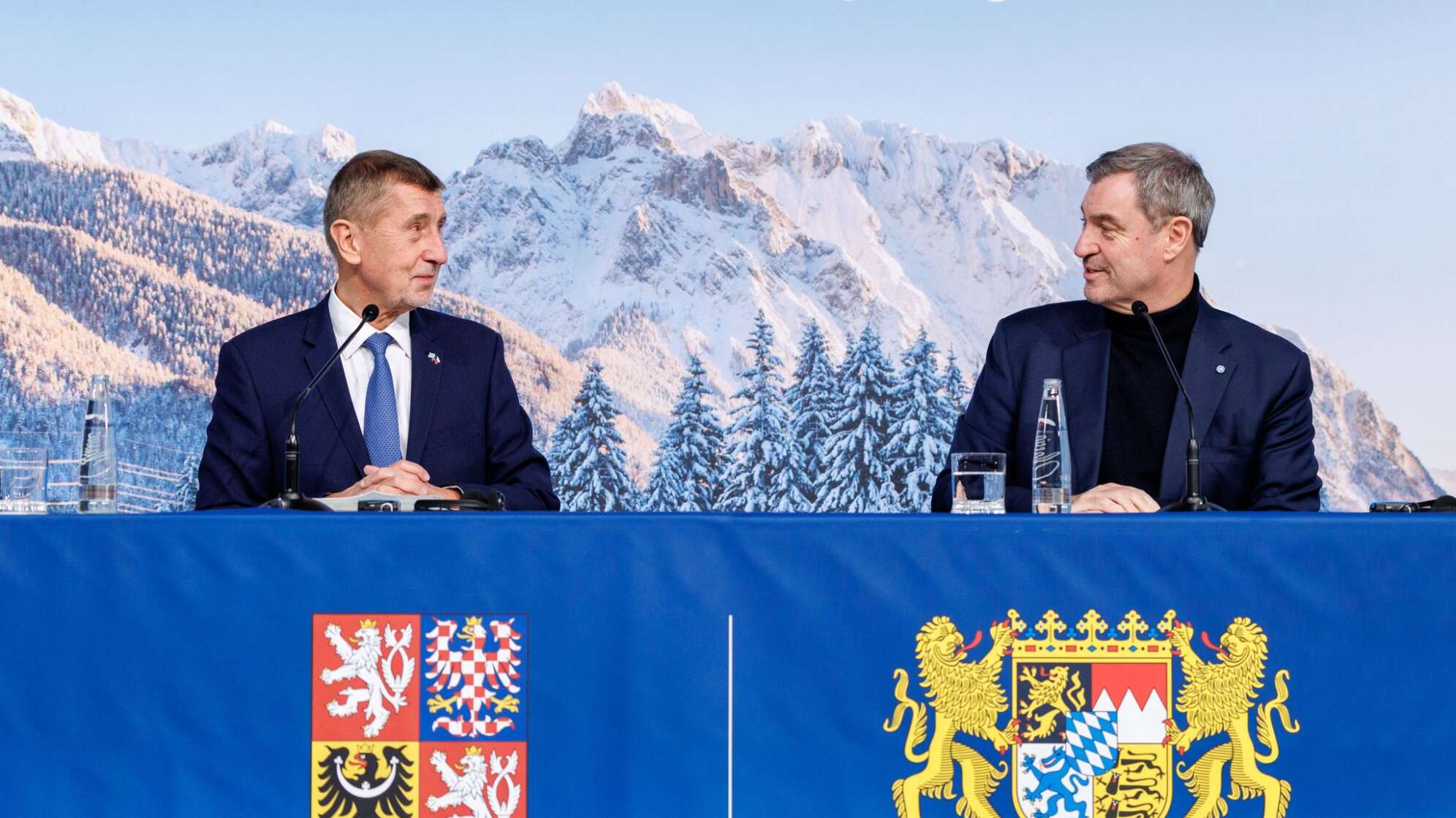 Ministerpräsident Söder empfängt Andrej Babis