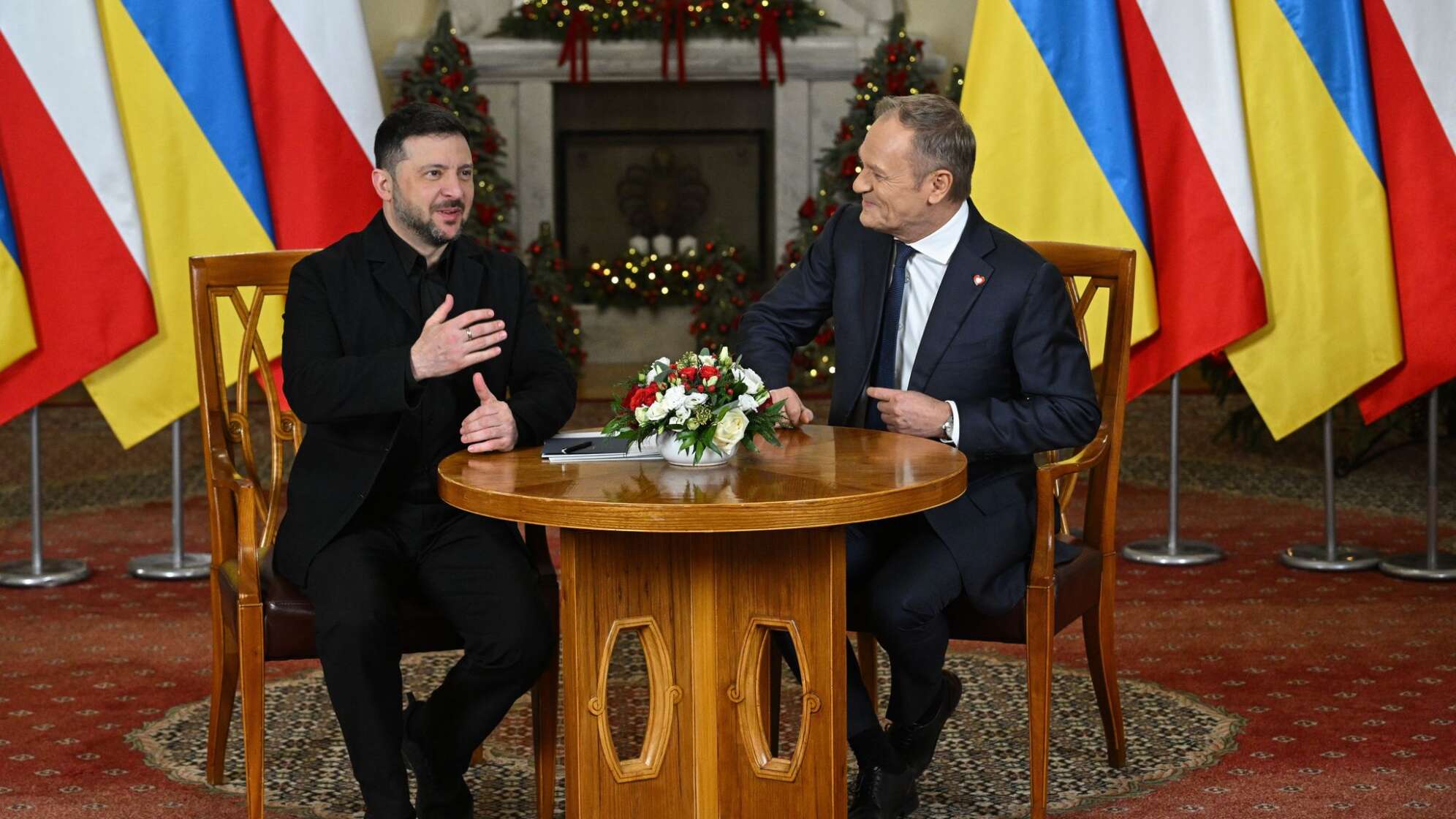 Ukrainischer Präsident Selenskyj besucht Warschau