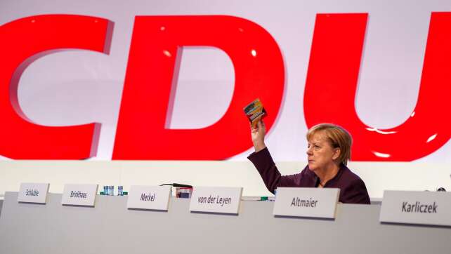 Merkel erstmals seit Regierungszeit wieder bei CDU-Parteitag