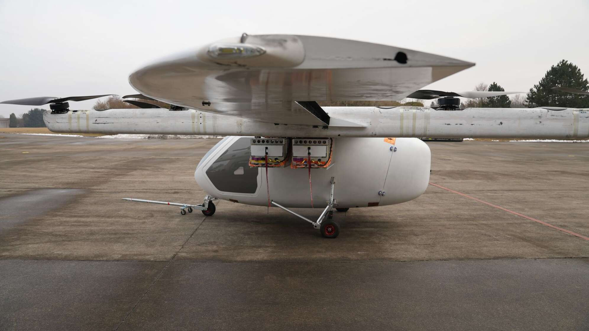 Elektrischer Senkrechtstarter - Prototyp Romeo"