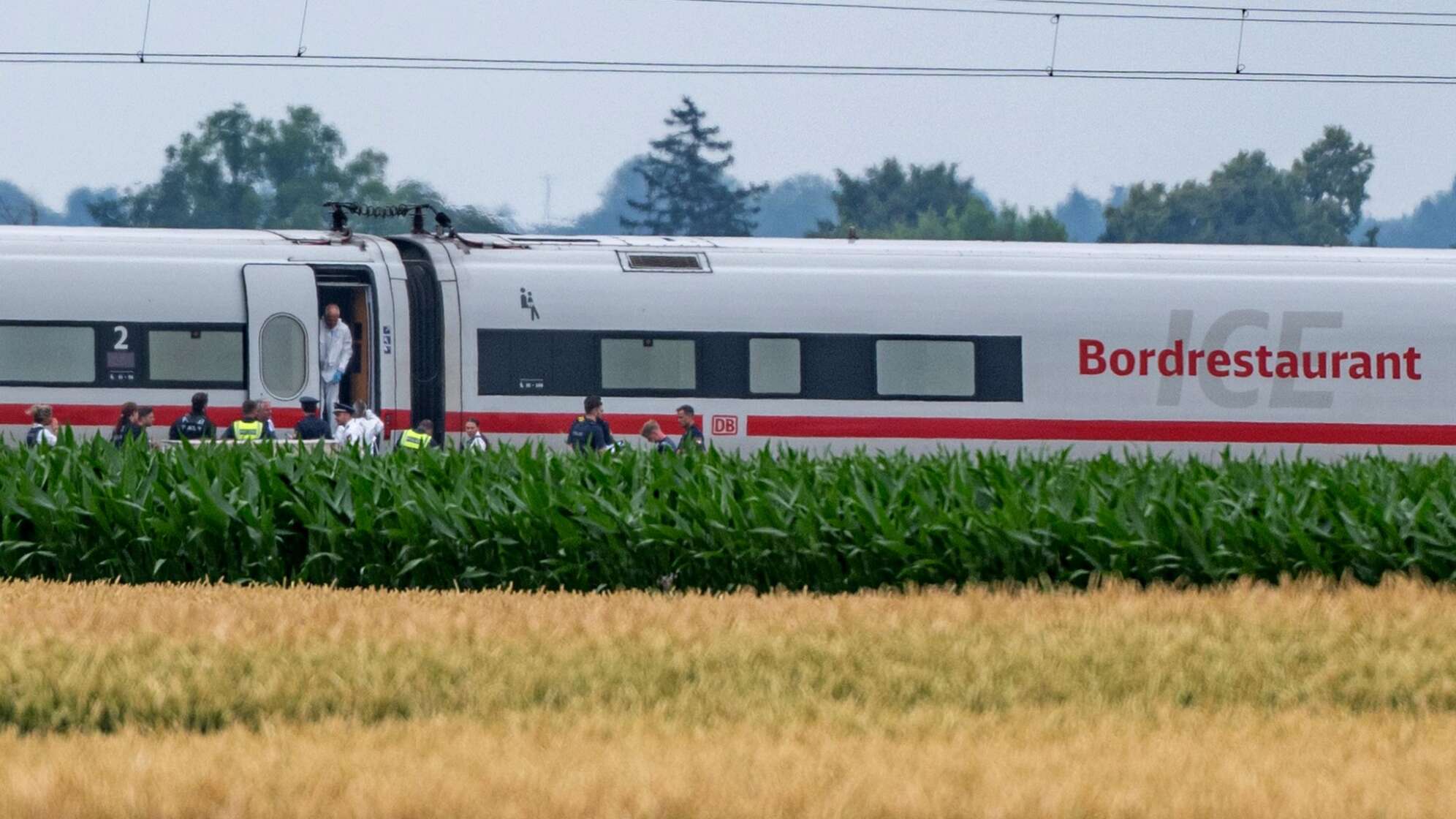 Angriff in ICE in Niederbayern