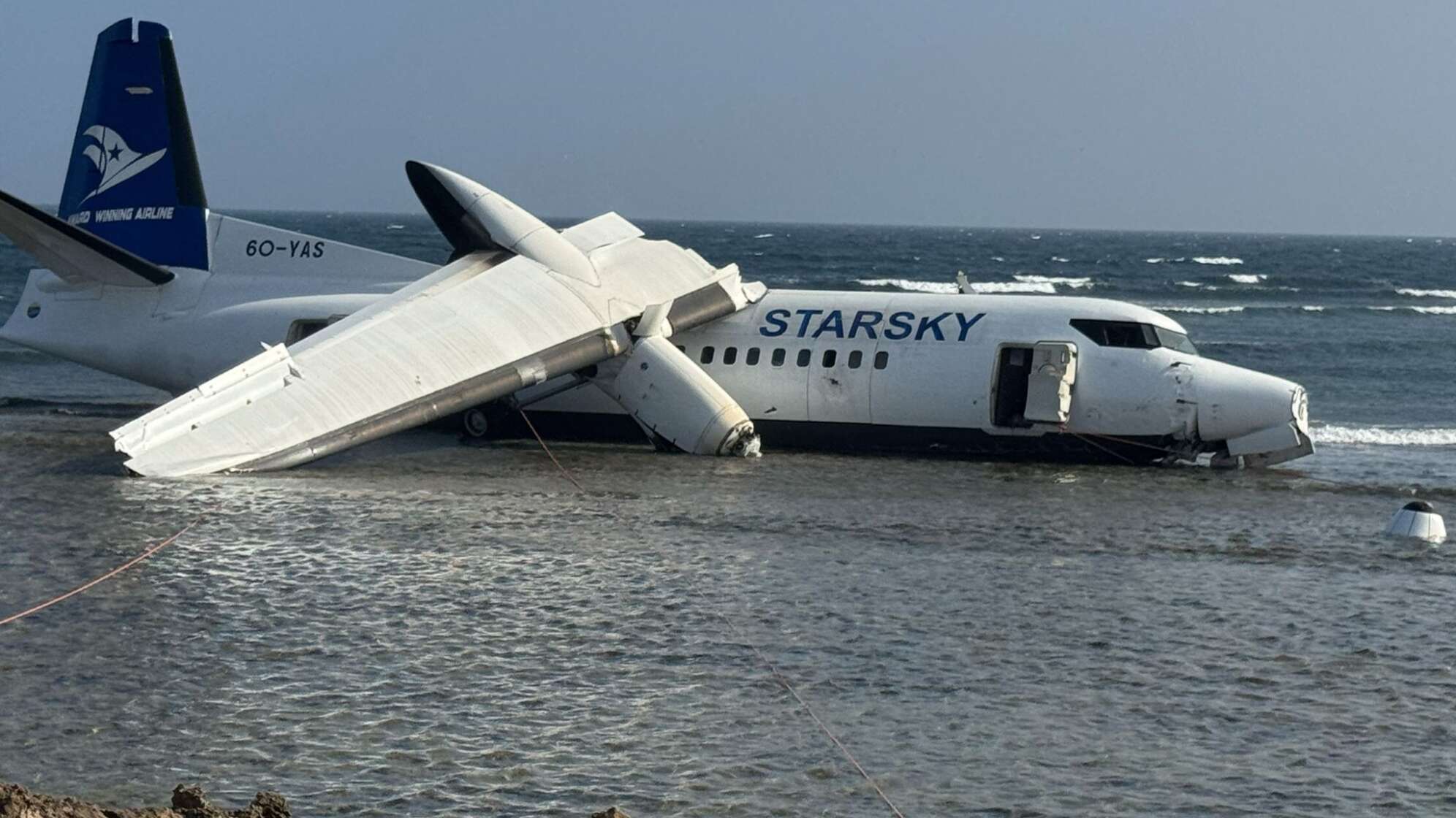 Flugzeugcrash in Mogadischu