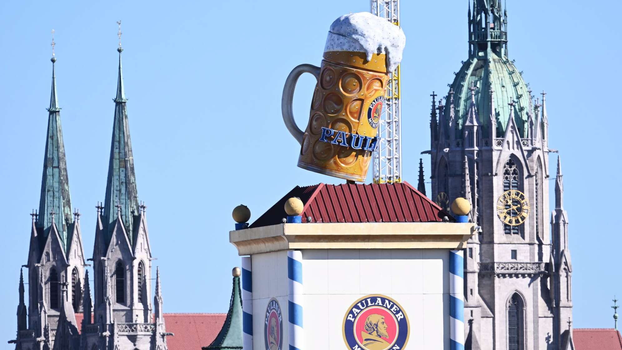 Vor dem Start des 190. Oktoberfestes