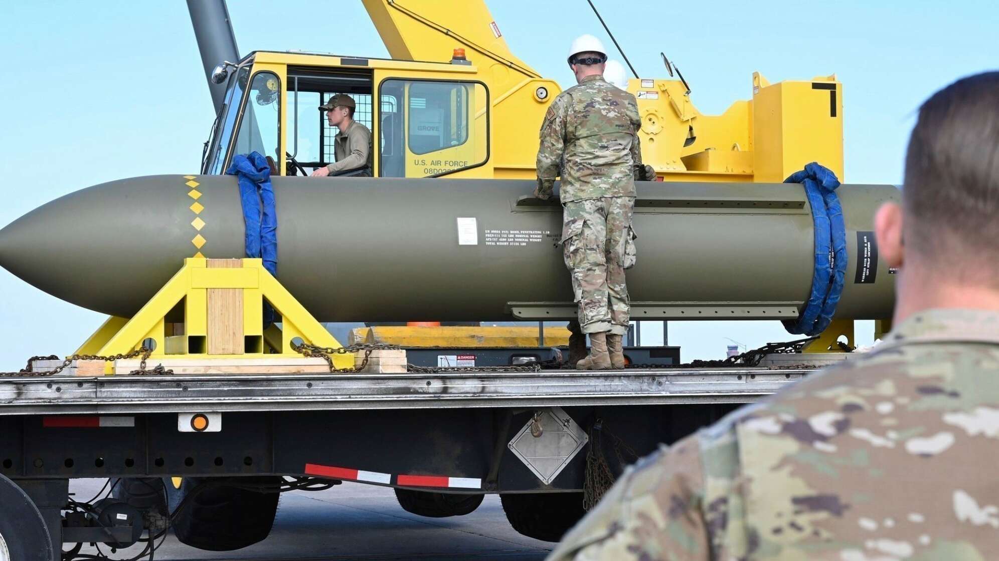 Nahostkonflikt - Bunkerbrecher USA