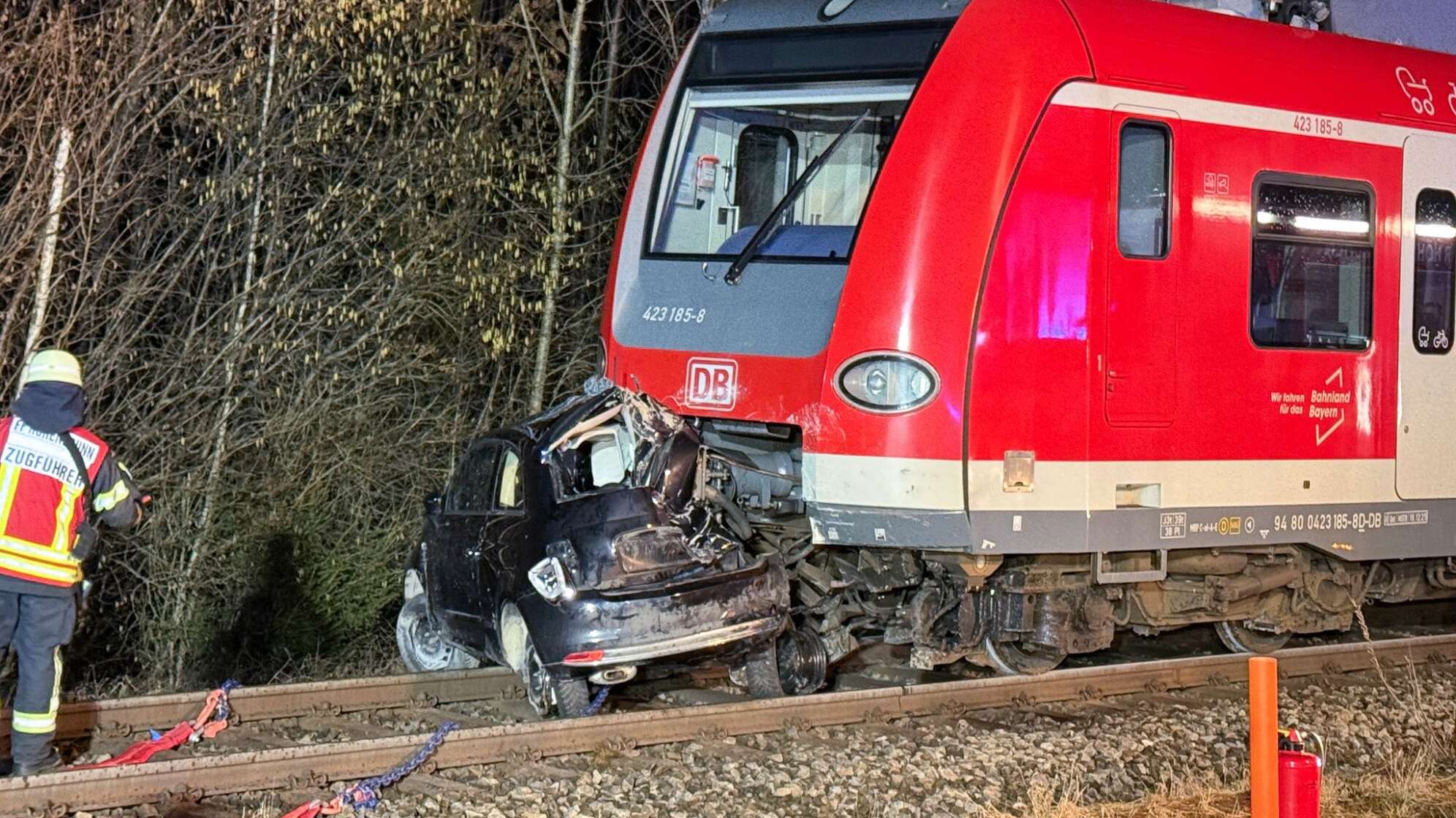 Tödlicher Unfall an Bahnübergang