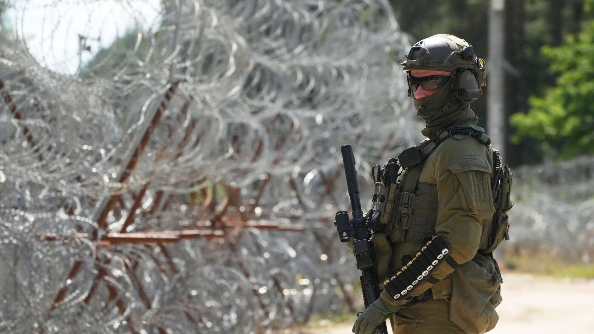 Polens Grenze zu Belarus