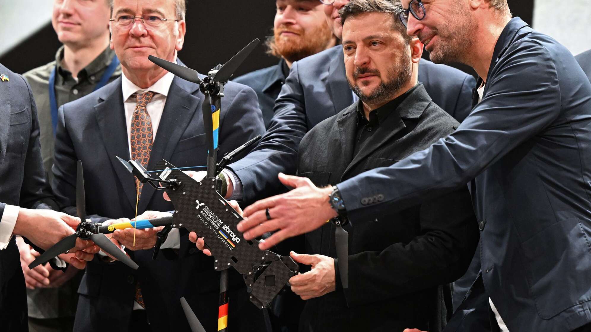 Selenskyj besucht Quantum Frontline Industries