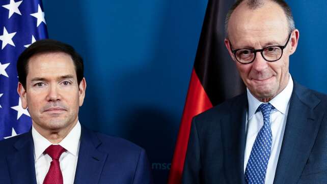 Merz streckt die Hand aus - wie reagiert Rubio?