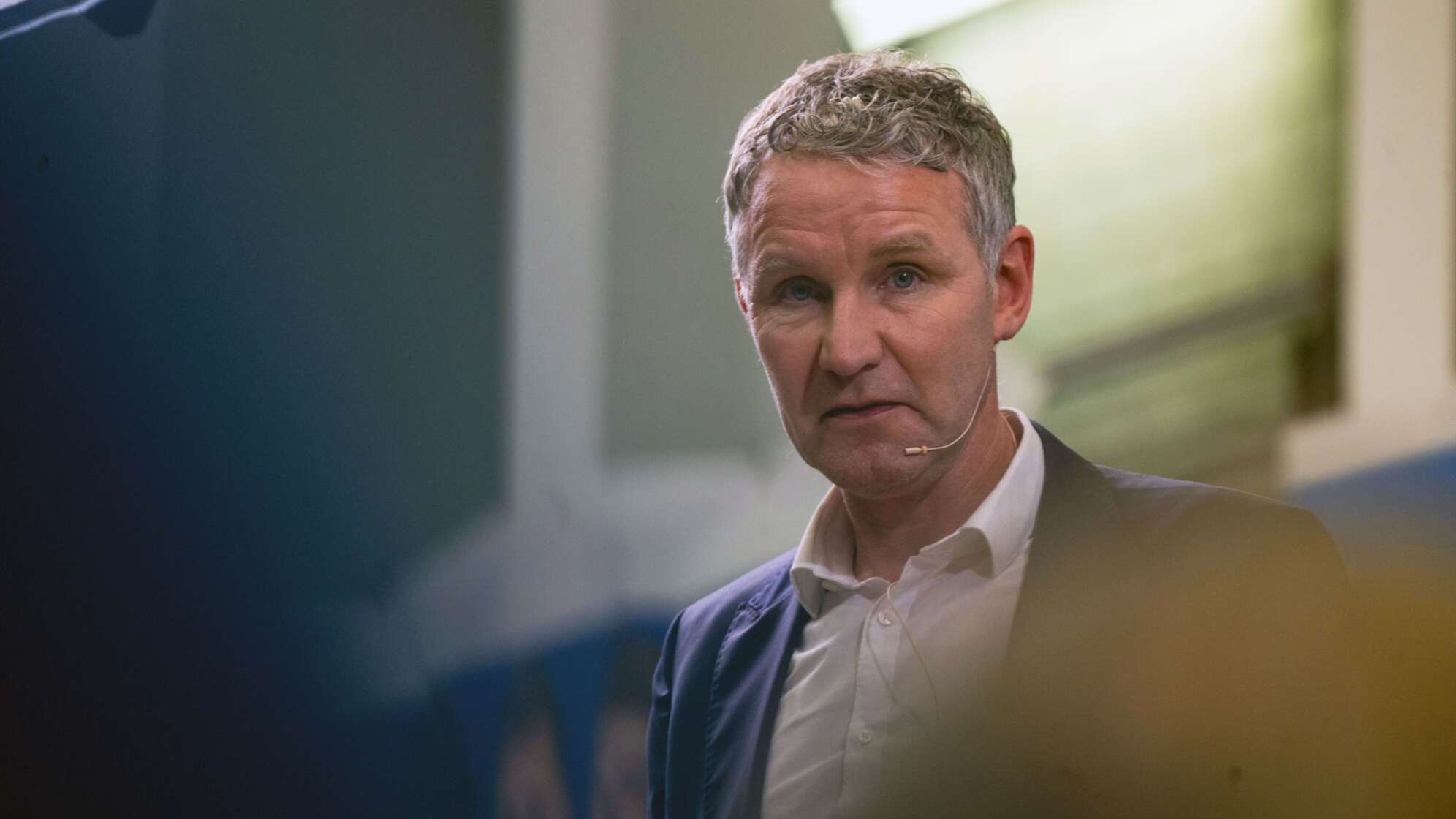 AfD-Wahlkampfveranstaltung mit Höcke in Seybothenreuth