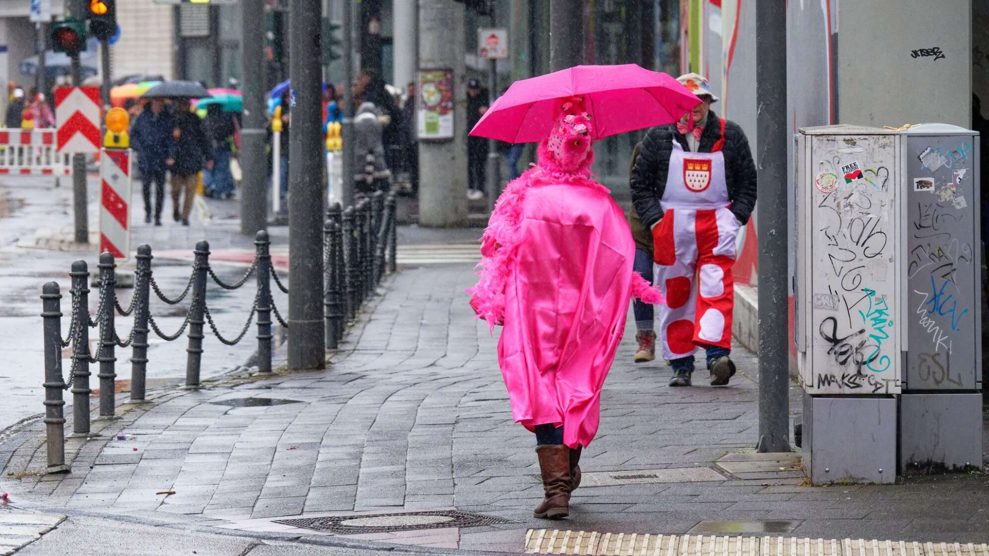 Rosenmontag am Rhein - Köln