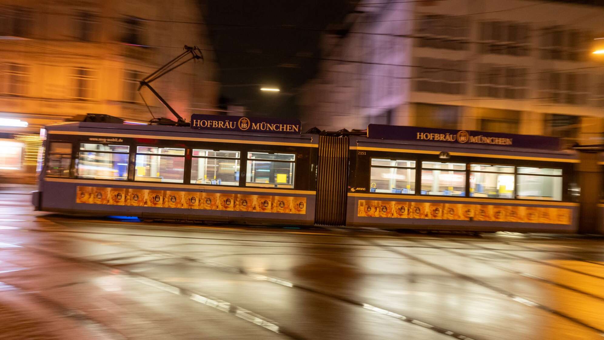 Trambahn in München