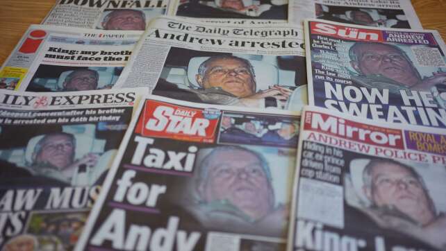 Festnahme von Ex-Prinz Andrew erschüttert Großbritannien