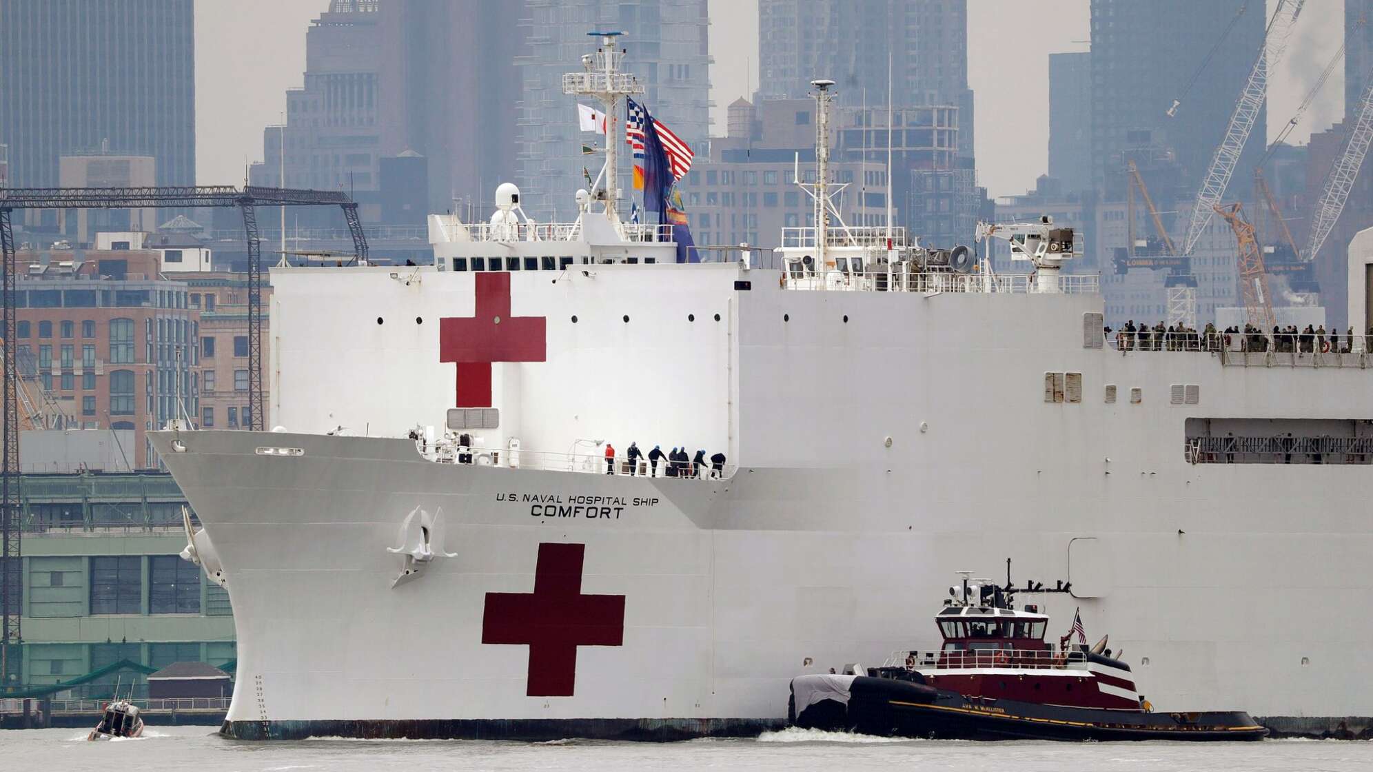 Lazarettschiff «USNS Comfort»