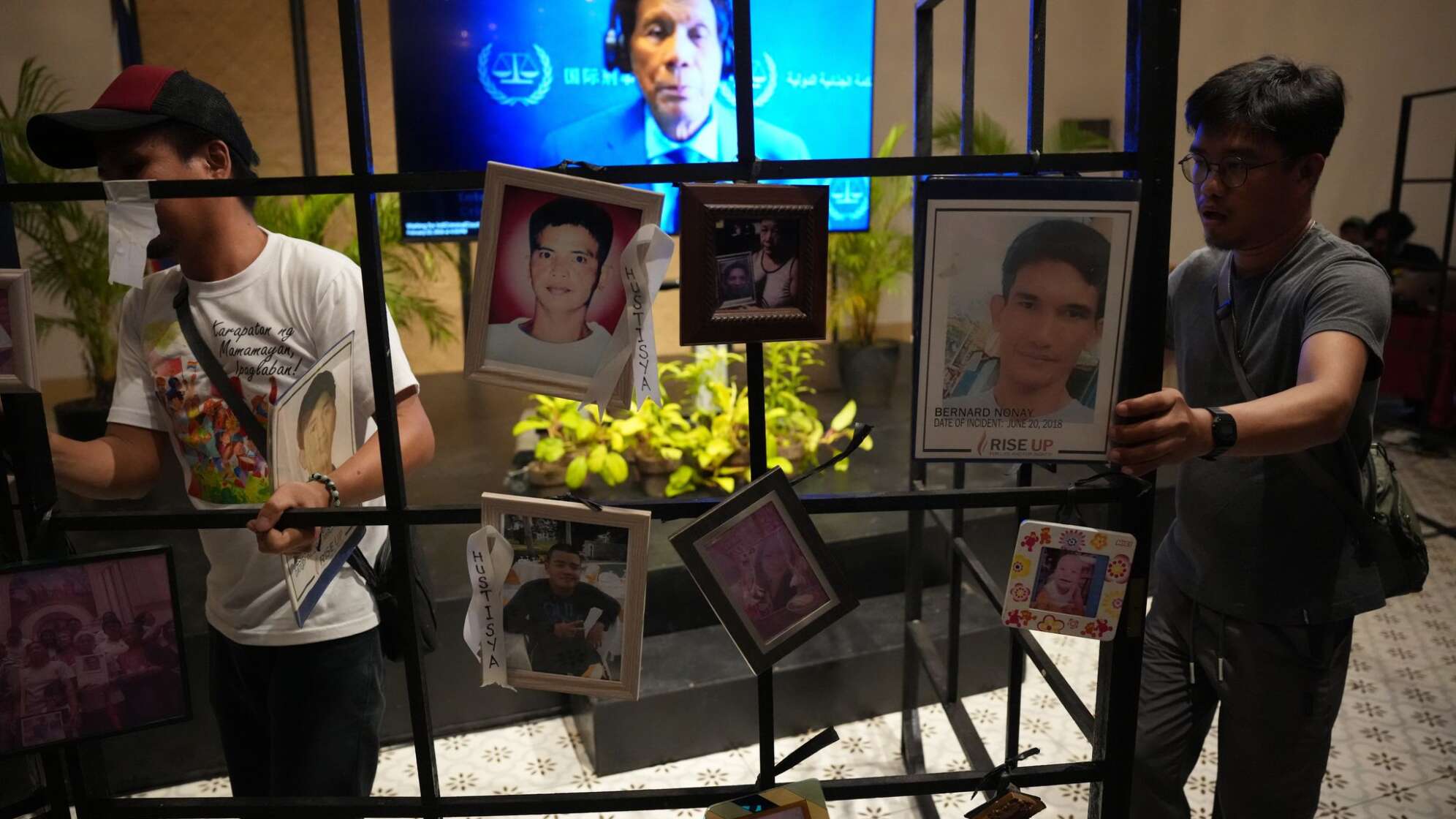 Anhörung von Ex-Präsident Duterte vor Weltstrafgericht