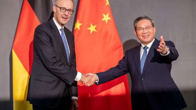 Partner und Rivale: Merz' Gratwanderung in China